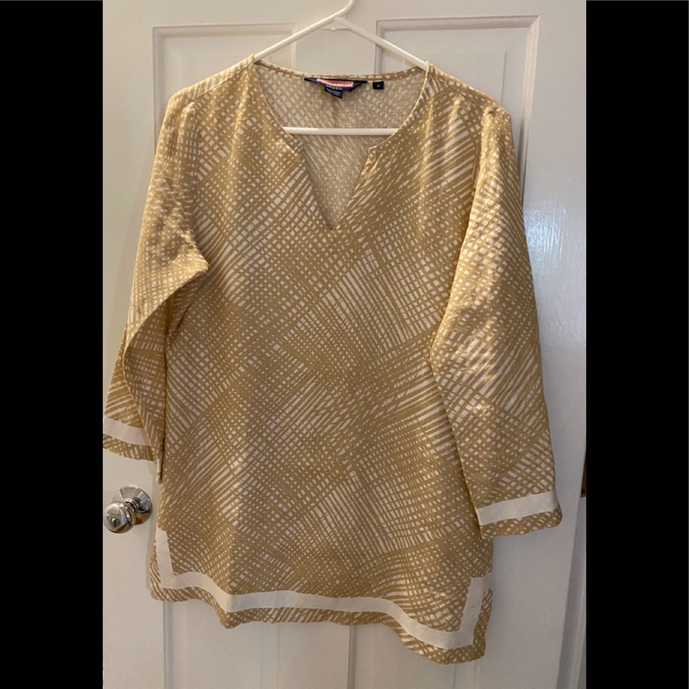Vineyard Vines Linen Tunic - Medium 💝SALE💝